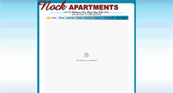 Desktop Screenshot of nockapartments.com